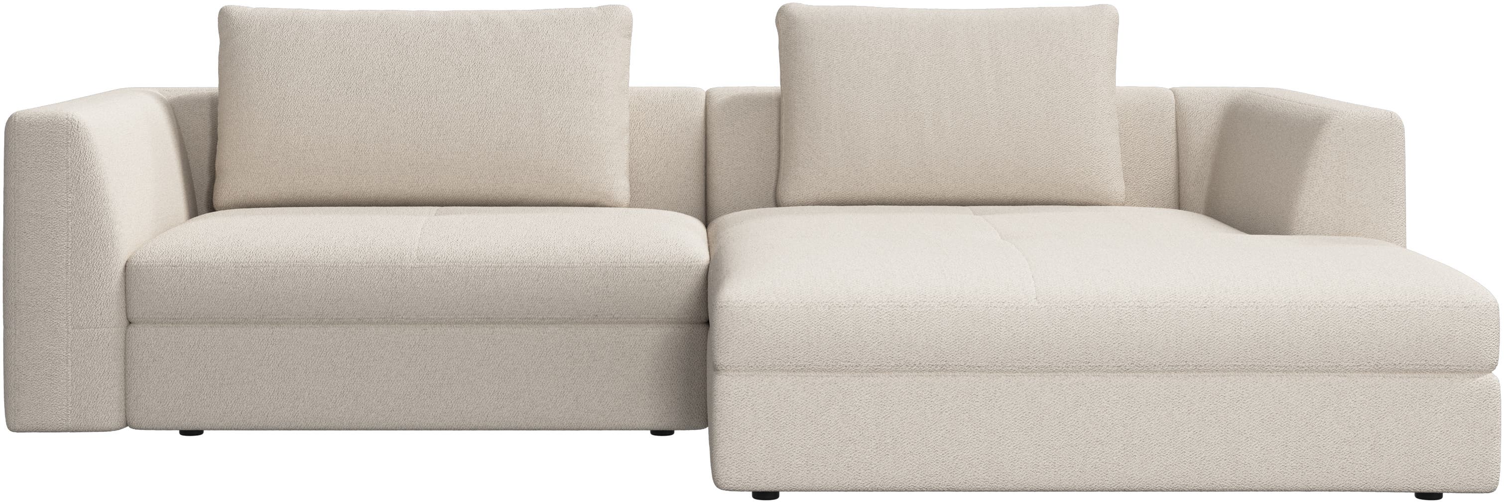 Bergamo sofa with round lounging unit,ライト | ボーコンセプト Bergamo sofa with round lounging unit,ライト | ボーコンセプト